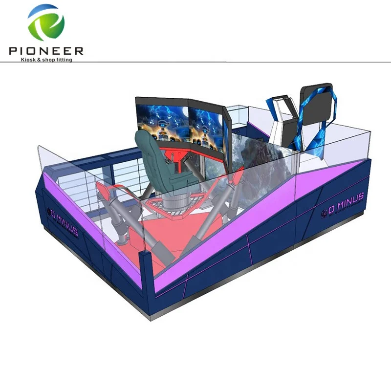 

Pioneer Cool Virtual Reality Kiosk VR Kiosk With Design For Sale