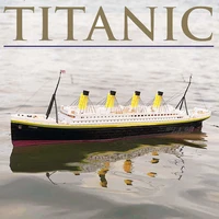in stock titanic remote control ship cruise ship water toy model diy assembly electric toy