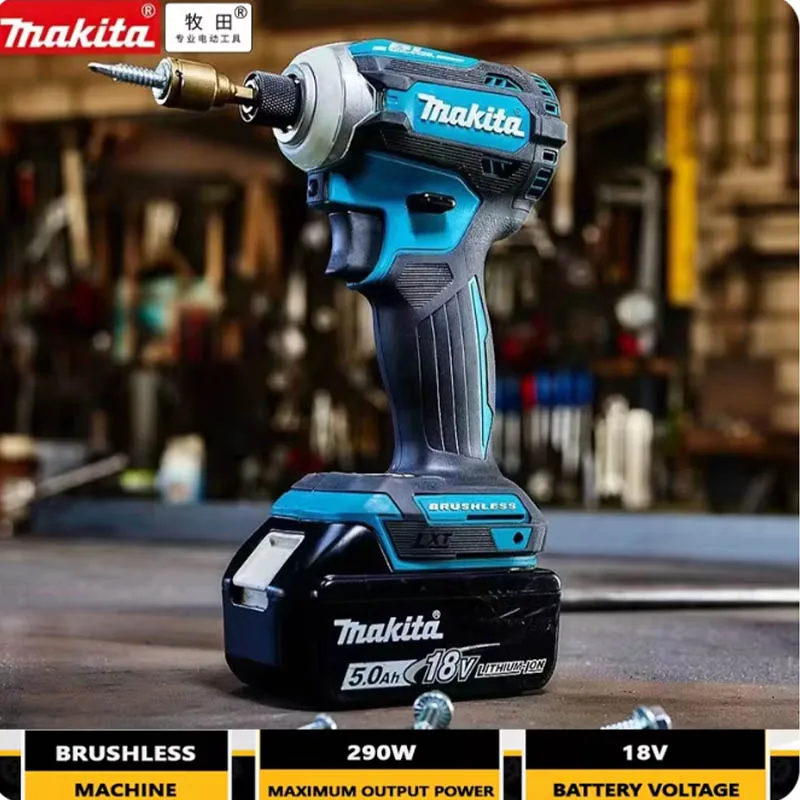 Makita DTD171 Новый ударный шуруповерт 18 В BL Мотор Голый блок инструментов Ударный