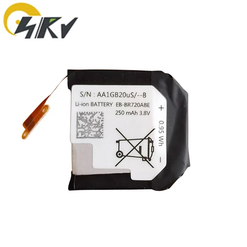 EB-BR720ABE Сменный литий-ионный аккумулятор для Samsung Gear S2 S 2 Classic R732 BR720 Смарт-часы Аккумуляторные батареи 3,8 В 250 мАч