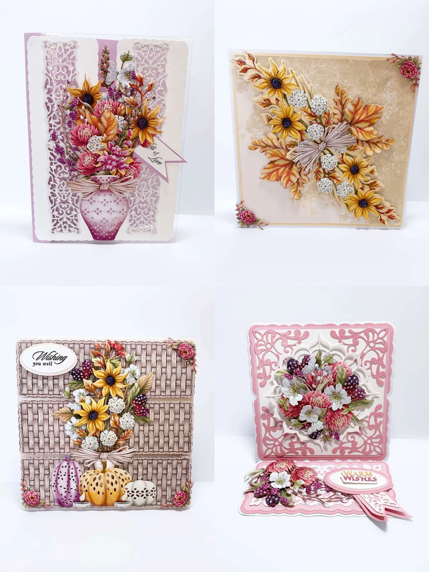 Набор металлических высекальных штампов PANDALAI Hedgerow для рукоделия декоративное