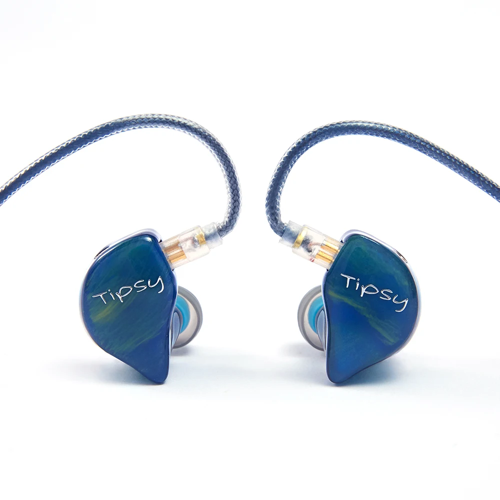 

Tipsy TTROMSO Pine Sone Sea HiFi 12mm LCP Dynamic Driver In Ear Earphone 3D Printed Cavity Custom Handpainted Faceplate