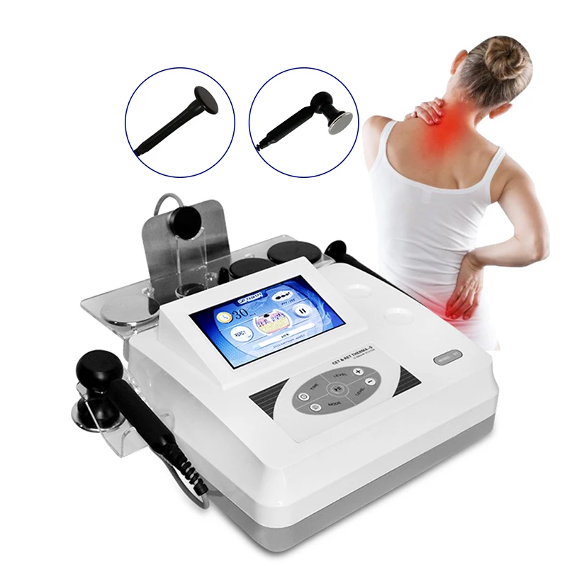 

Tecar Therapy Physiotherapy Diathermy Slimming Machine Monopolar RF RET CET Body Shape Face Lift Beauty Equipment