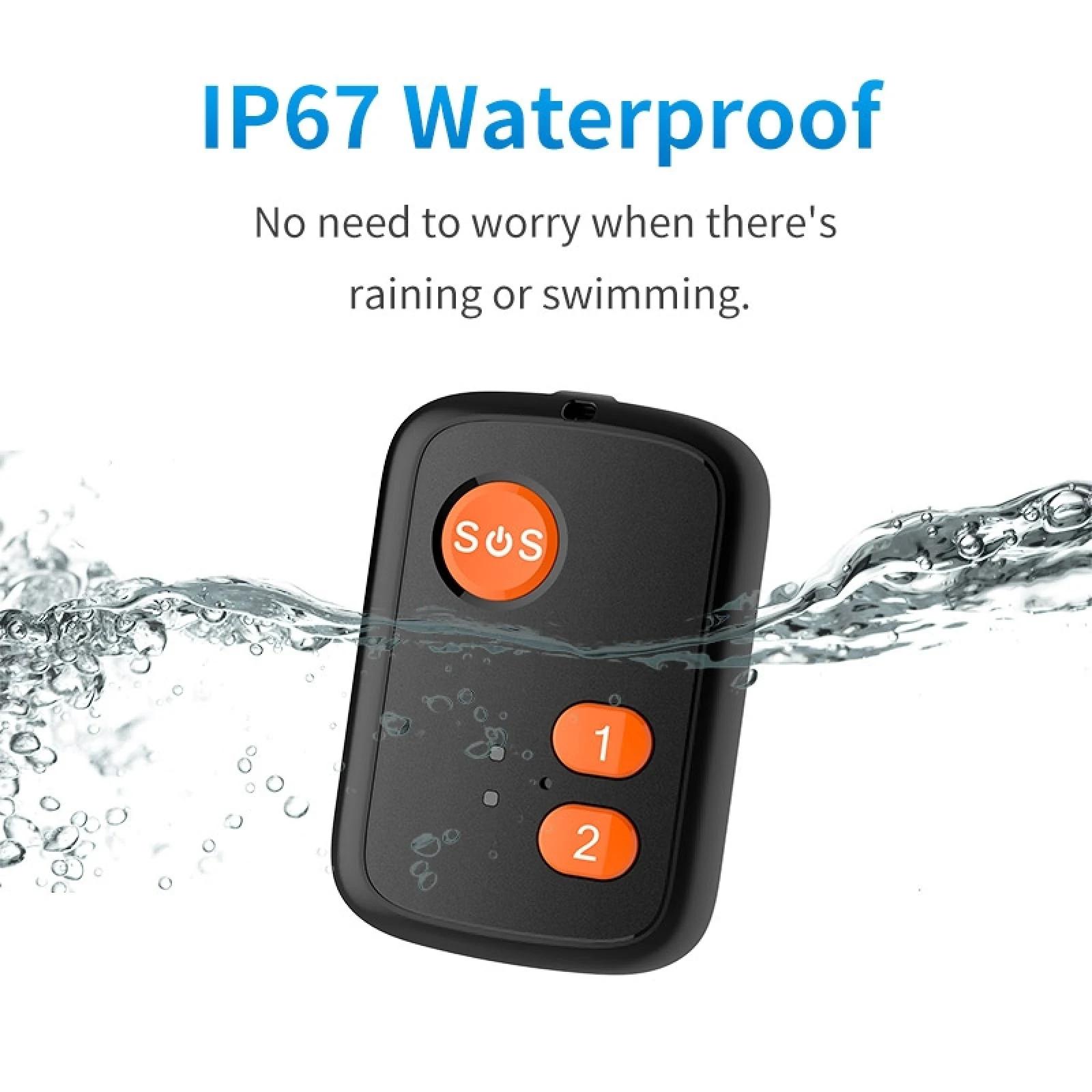 Фото V51 IP67 Водонепроницаемый 4G LTE 3G 2G GSM кнопка SOS Аварийная сигнализация GPS трекер №3