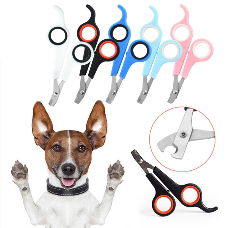 1PC Pet Nail Scissors Dog Cat Nail Claw Grooming Scissors Pe