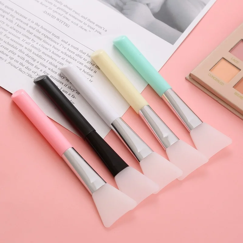 

Силиконовая кисть для маски, одиночная кисть для маски, мягкий наконечник, силиконовая кисть для маски, Кисть для макияжа, косметические инс...