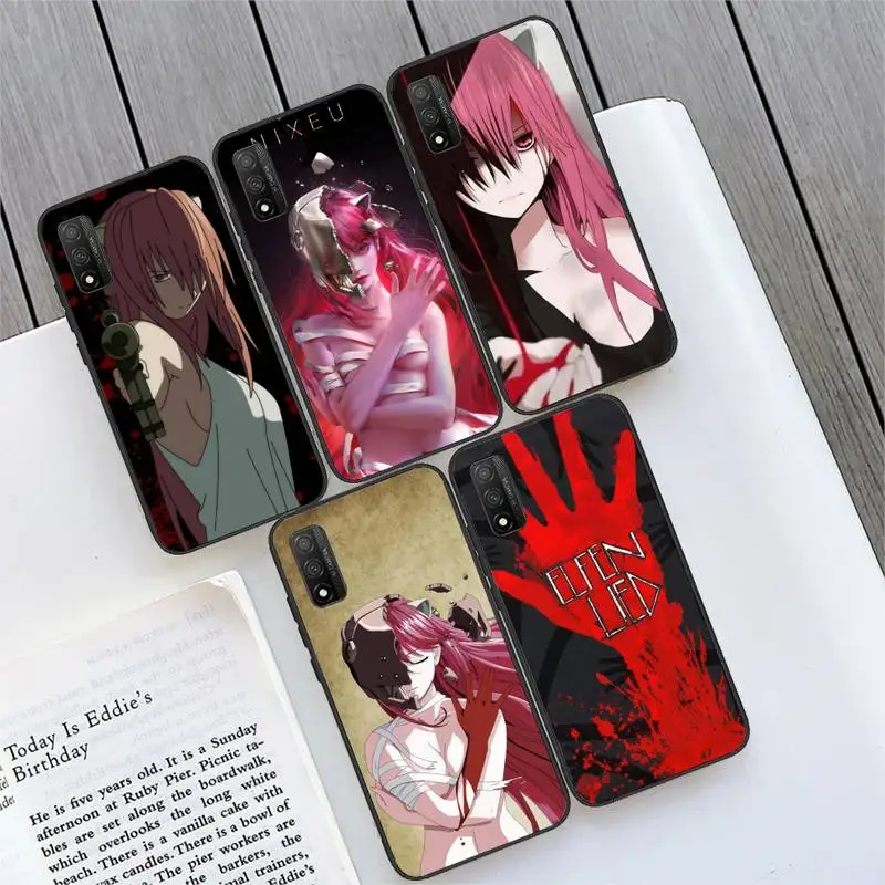 

anime Elfen Lied Phone Case For Samsung S21 S30 S10 S9 S8 S7 S6 S5 plus lite ultra edge soft Cover Fundas