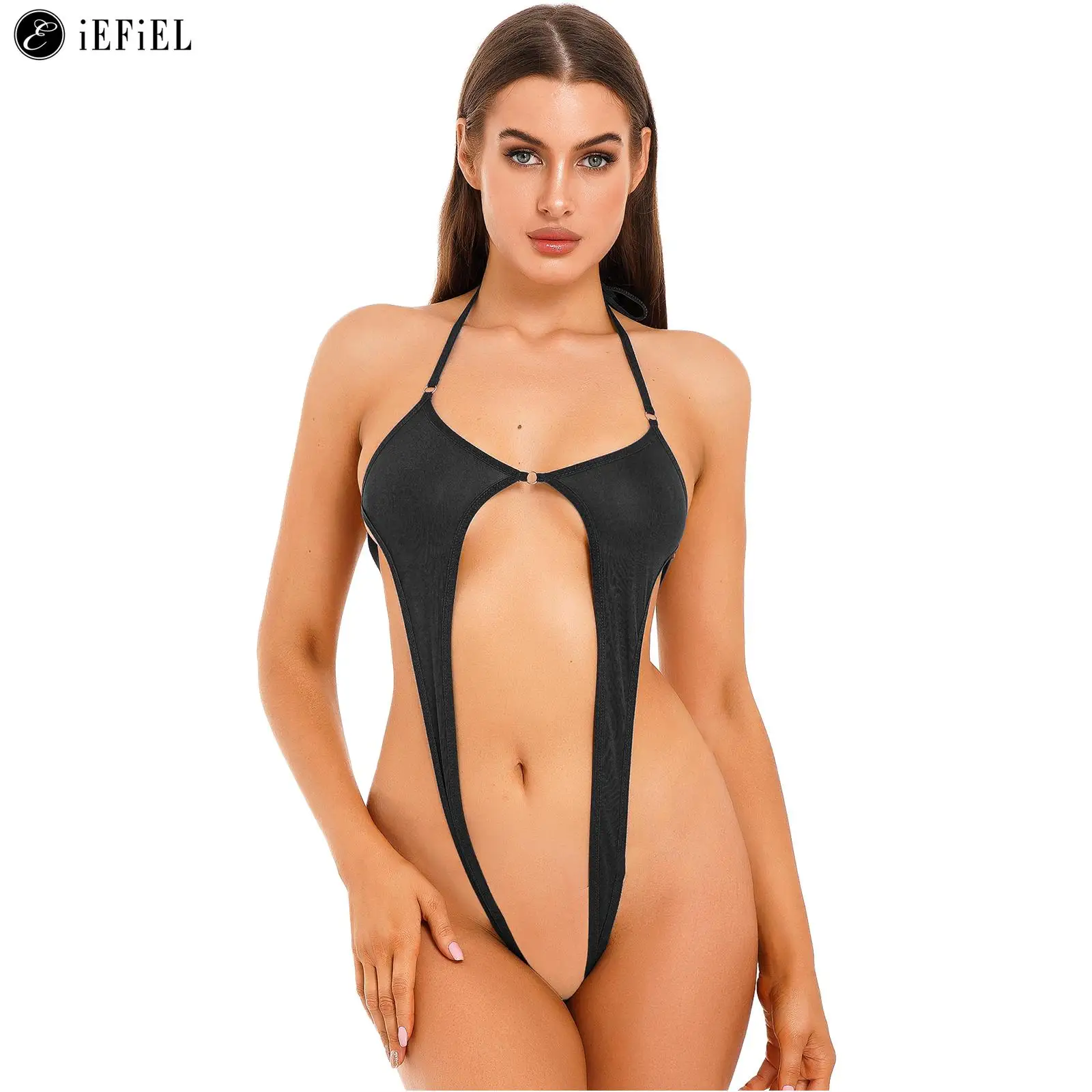 

Женские Купальники-Бикини на бретельках, купальники с глубоким вырезом, стринги Micro G, бразильские экстремальные Монокини, купальный костюм