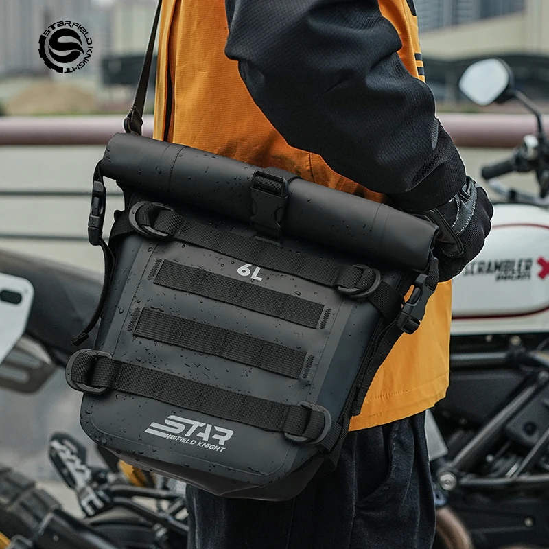 SFK Сумка для хранения инструментов езды на мотоцикле 6л Водонепроницаемая сумка