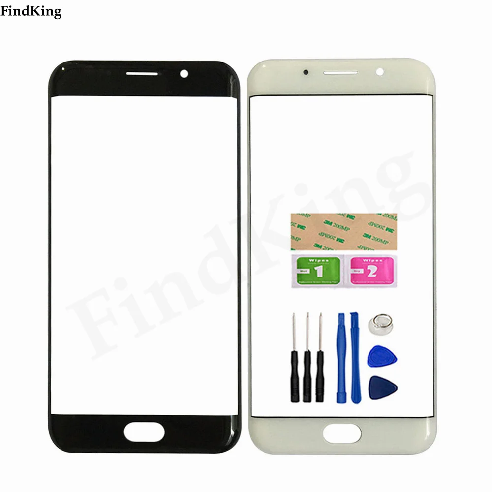 

New Front Glass For Vivo X Play 6 Front Outer Glass Lens LCD Outer Glass Touch Screen Without Flex Cable For X Play 6