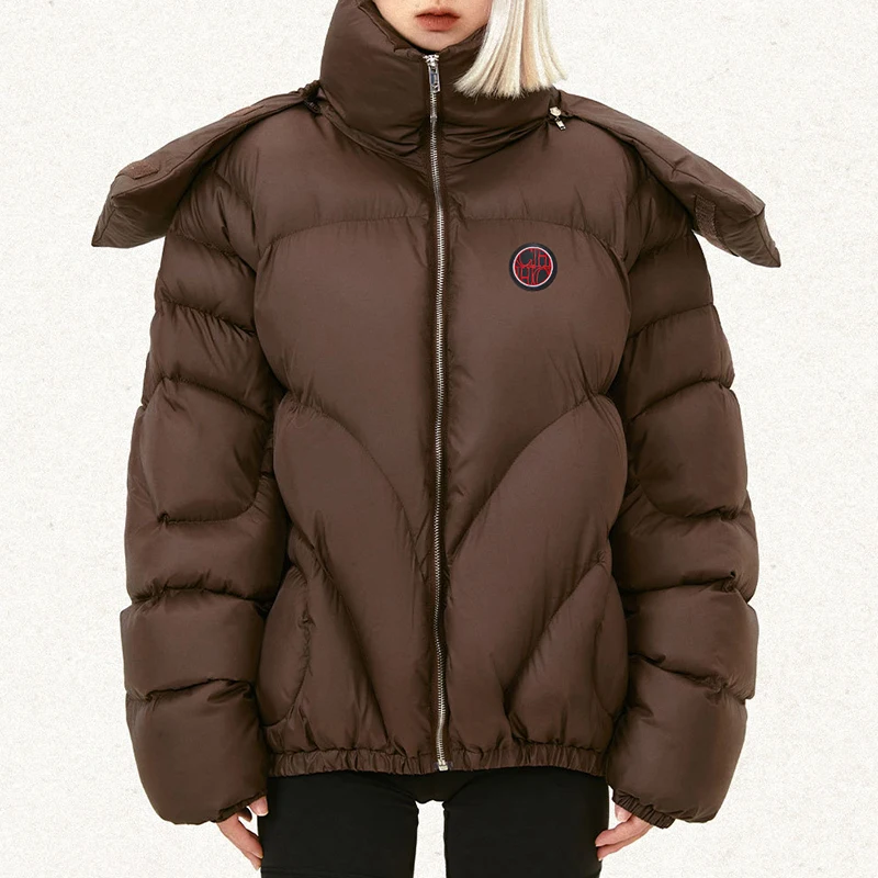 

Warm Short Jacket Hooded Thick Cotton Padded Parka Basic Coat Female 2023 New Winter Parkas Women Jacket Outerwear