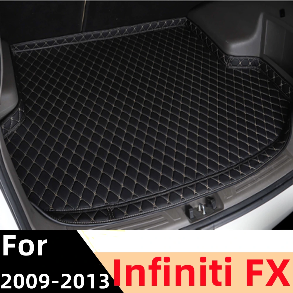 

Car Trunk Mat For Infiniti FX 2009-2013 All Weather XPE High Side Rear Cargo Cover Carpet Liner AUTO Tail Parts Boot Luggage Pad