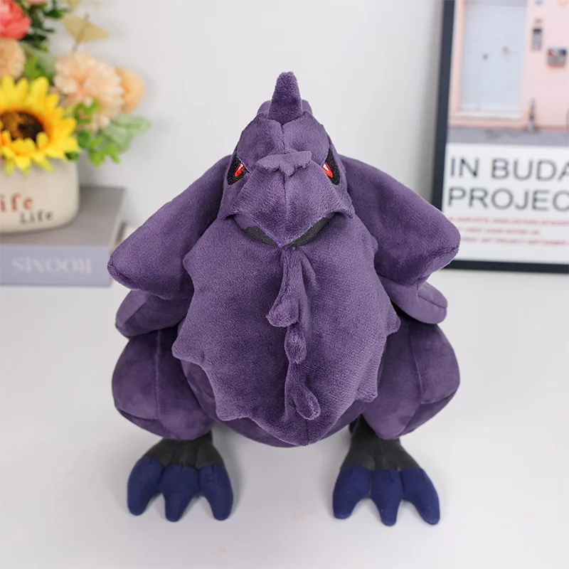 Фото 28 см плюшевая мягкая игрушка Pokemon Corviknight Corvaillus мягкая кукла в подарок №3