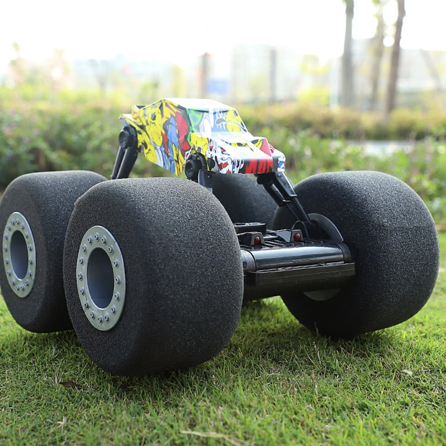 

Double E RC Car Drift Big Soft Stunt Sponge Tires Remote Control Buggy Radio Controlled Machine with Light Men's Children's Toys
