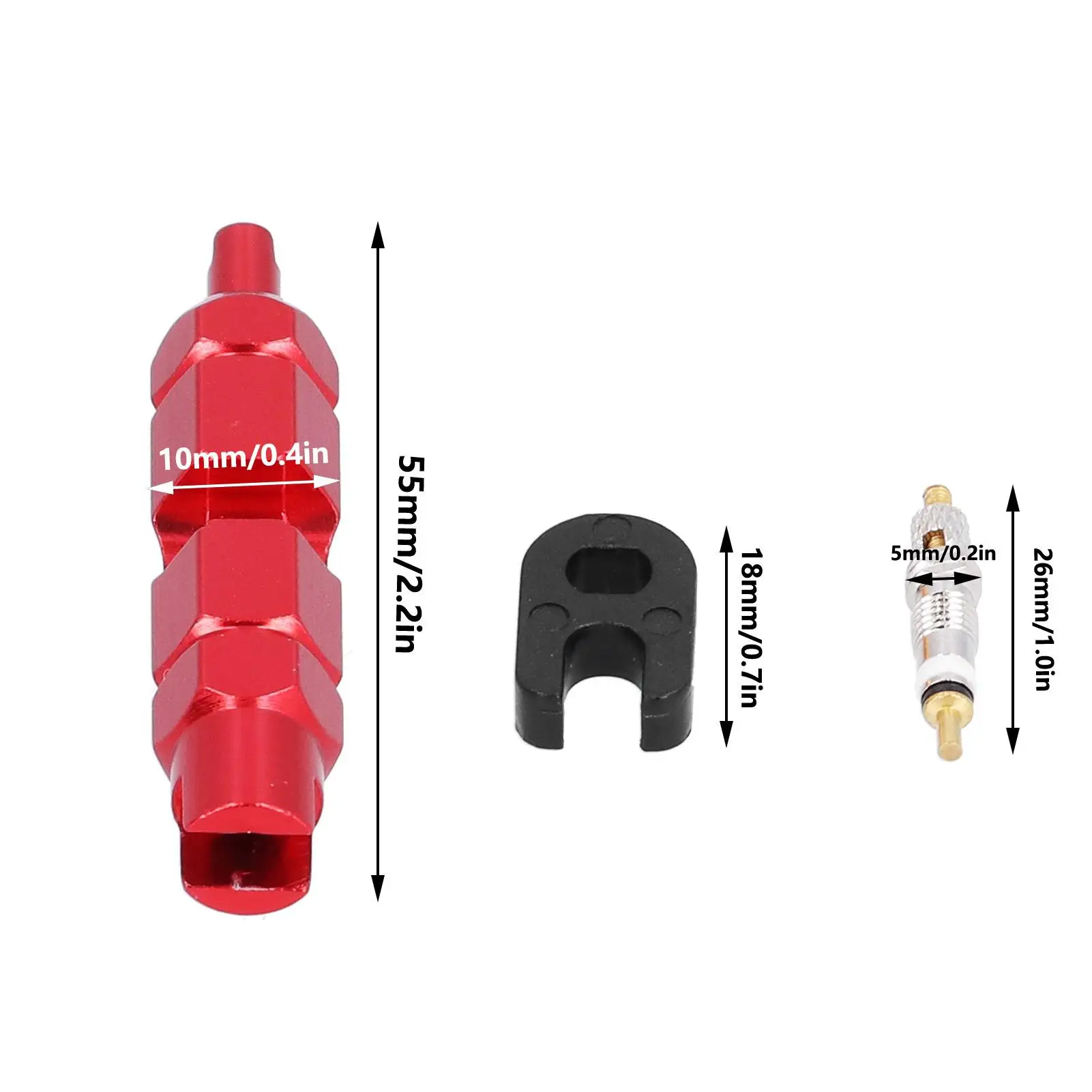 Набор инструментов для снятия сердечника клапана шоссейного велосипеда шин