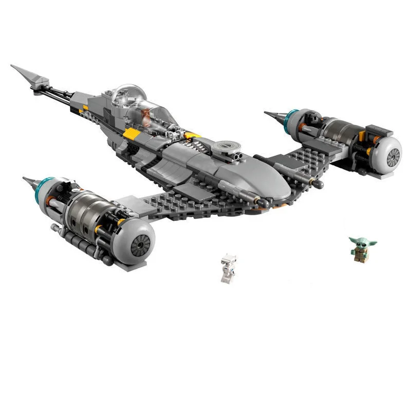 

Space Wars Weapon Mandalorians Djarin's N-1 Starfighters Spaceship 75325 Building Blocks Build Boys Toys for Children Gifts