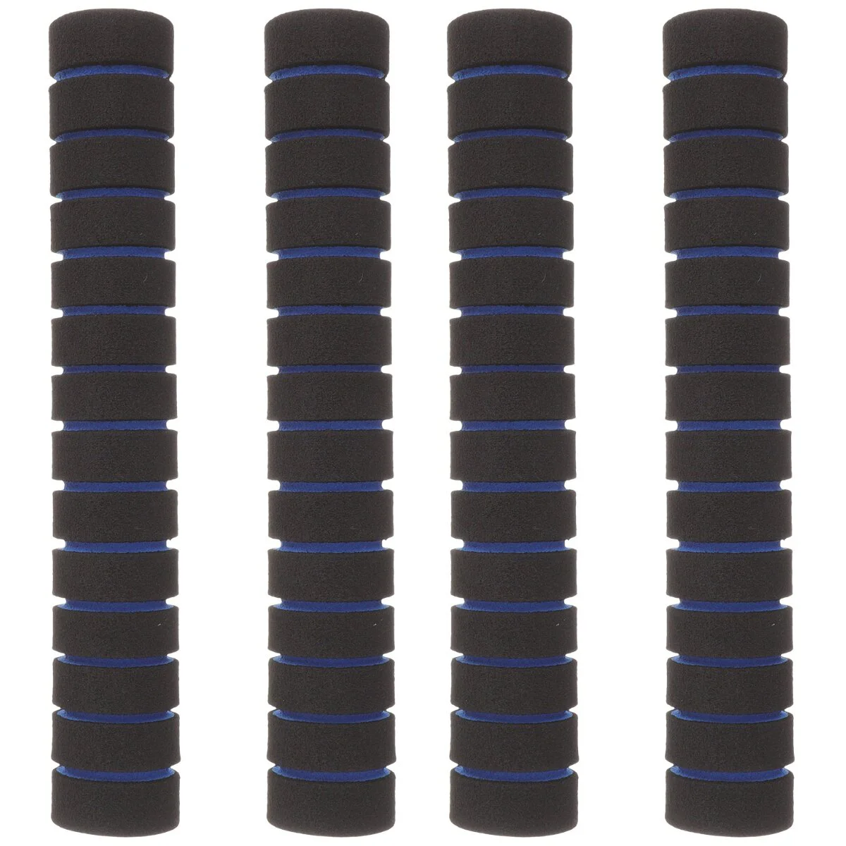 

4 Pcs Bike Accessory Skid Cover Sponge Oral Poles Wraps Paddle Rod Kayak Non-slip Covers Pendant Canoe Handle Protectors Eva