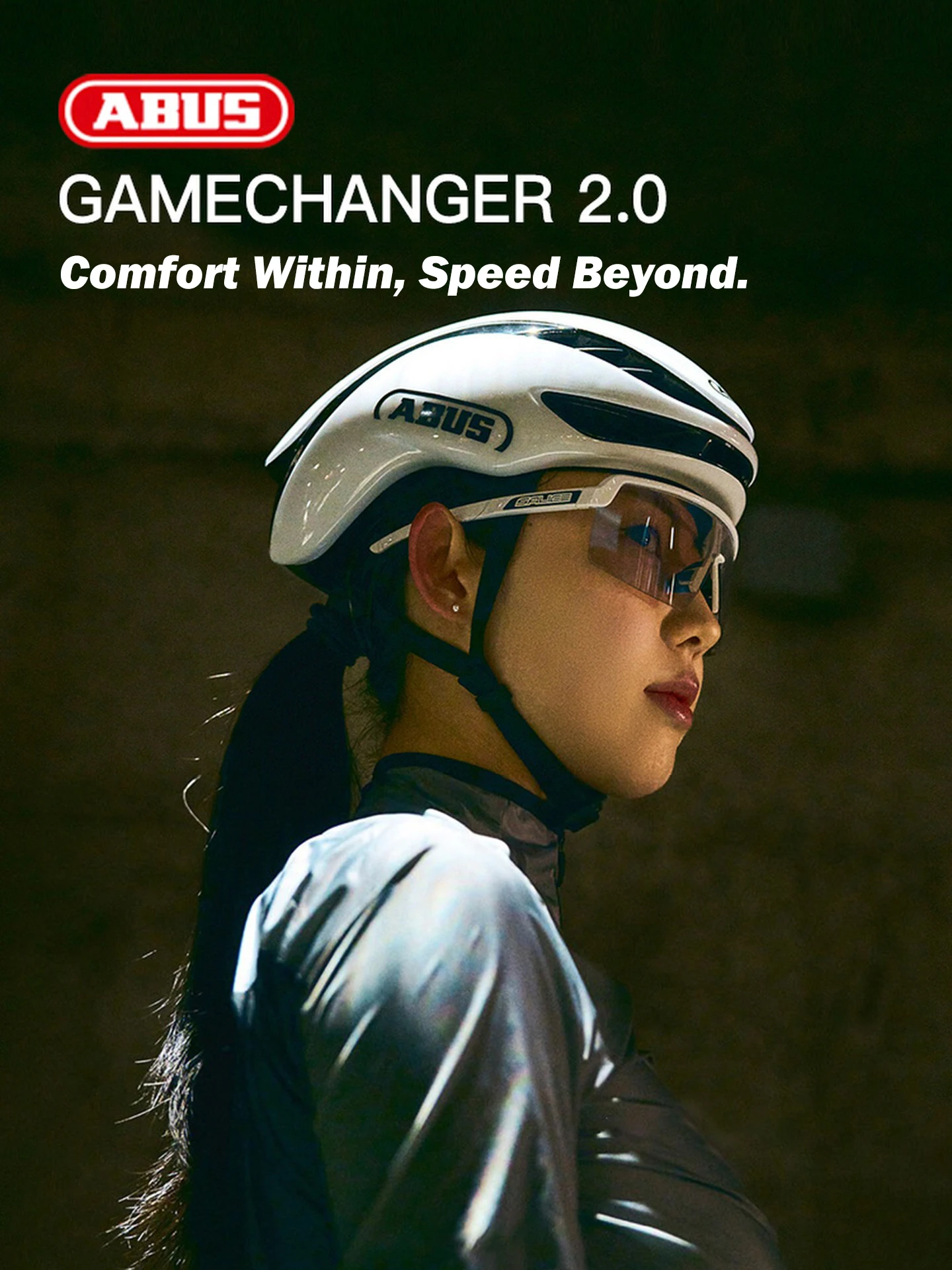 Фото Велосипедный шлем ABUS GameChanger 2.0 MIPS Aero - протестированный в аэродинамической трубе шлем для шоссейного велоспорта с вентиляцией AirBoost, унисекс №1