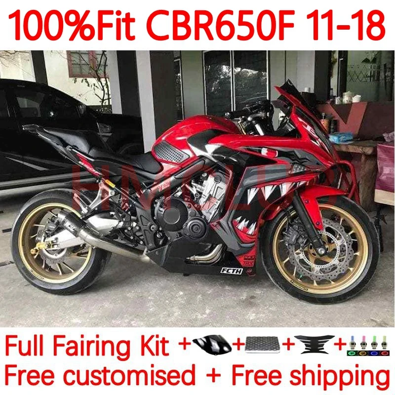 

Обтекатели CBR650 F для HONDA CBR 650F 650 CC shark fish CBR650F 2011 2012 2013 2014 2015 2016 2017 CBR-650F 11 18 61No.35