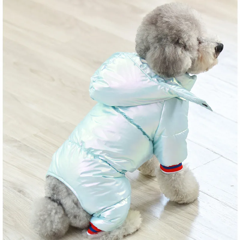 

Thick And Warm Dog Clothes Winter Pet Clothing Jumpsuit Overalls Puppy Outfit Garment Pomeranian Bichon Poodle Schnauzer Coat