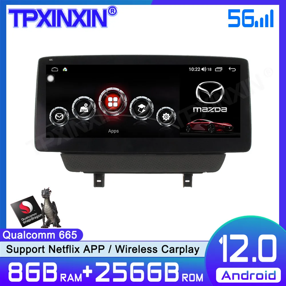 

For Mazda CX-3 2018-2020 Android Car 10.25 inch 8+128G Car Multimedia Player Radio Car GPS Navigtion Wireless Carplay P60 DSP