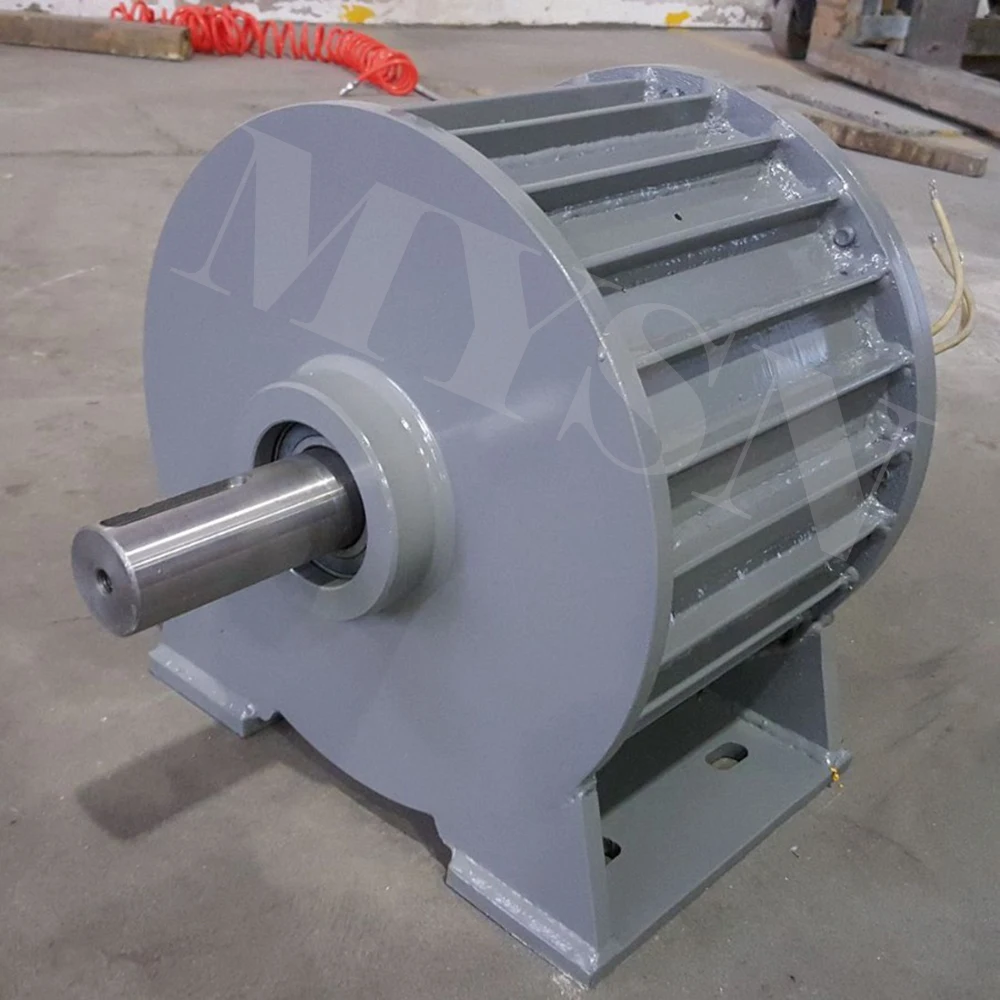 Низкоскоростной генератор постоянных магнитов 80 кВт 100 80000 Вт 96 В 110 120 220 380 3-фазные