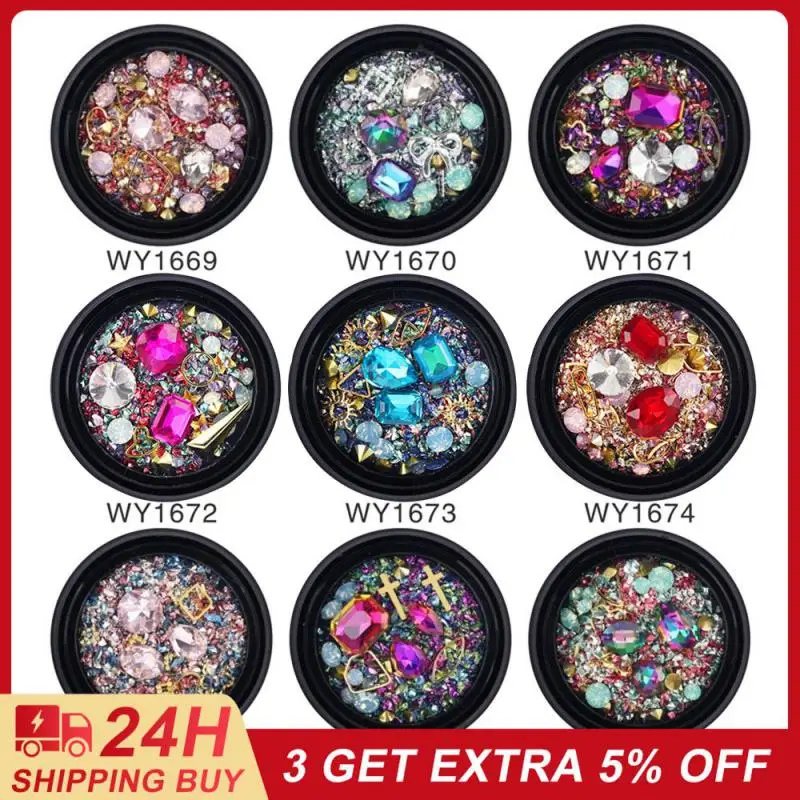 3d маникюр высококачественные металлические шпильки уникальный модный красивые