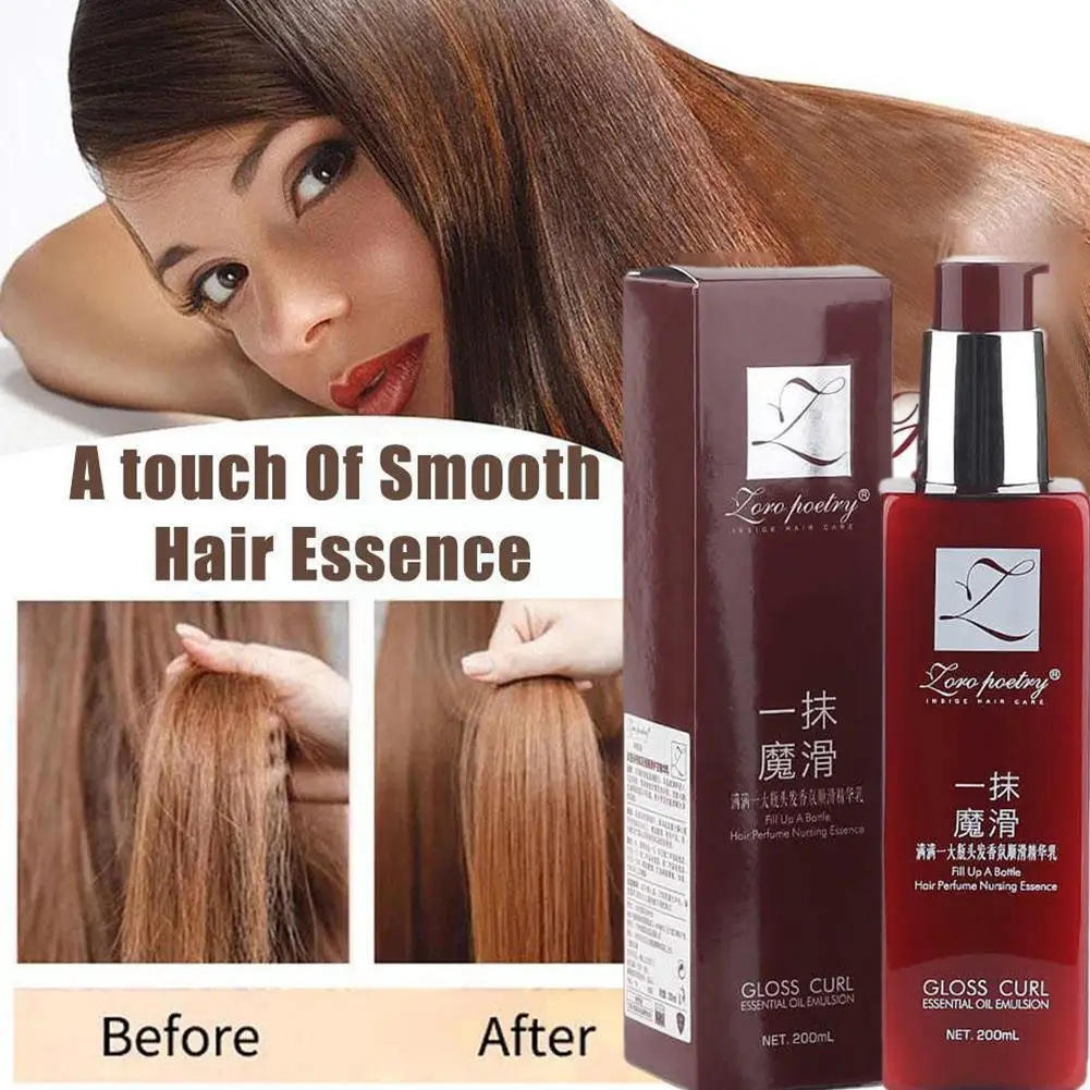 

Smoothing Leave-in Conditioner Perfume Elastic Hair Nutrient Spray Solution Moisturizing Anti-frizz Essential Repair Soft H L4E9