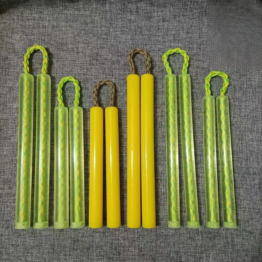 New Transparent Beef Tendon Nunchaku Power Practice Nunchaku Durable Training Stick Nylon Car Self-Defense Nunchucks New Transparent Beef Tendon Nunchaku Power Practice Nunchaku Durable Training Stick Nylon Car Self-Defense Nunchucks