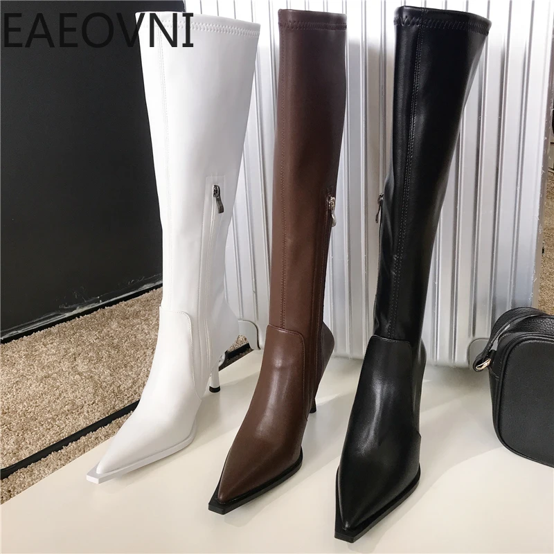 Dropship Women Boots Shoes High Heels Red Bottom Over The Knee Boots  Leather Fashion Beauty Ladies Long Boots Size Fr5 to Sell Online at a Lower  Price