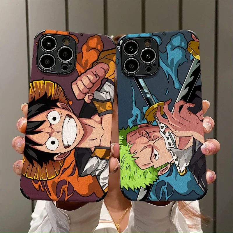 Hot Anime Cartoon Phone Cases for Iphone 14/13/12/11 Pro Max Mini /XS/XR/XS MAX/6/7/8 Plus Silicone Lens Protection Covers