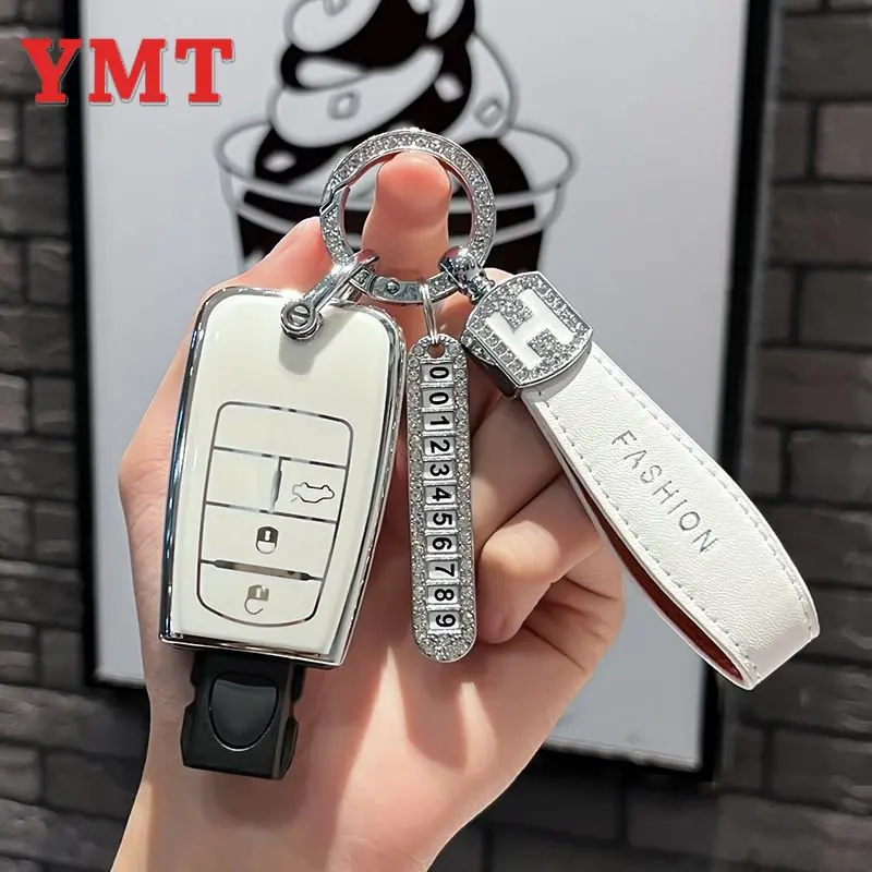 

TPU Car Key Case for Fiat Chrysler 300 Dodge JCUV Durango Magnum Ram Ddart Jeep Grand Cherokee Compass Patriot Key Cover Shell