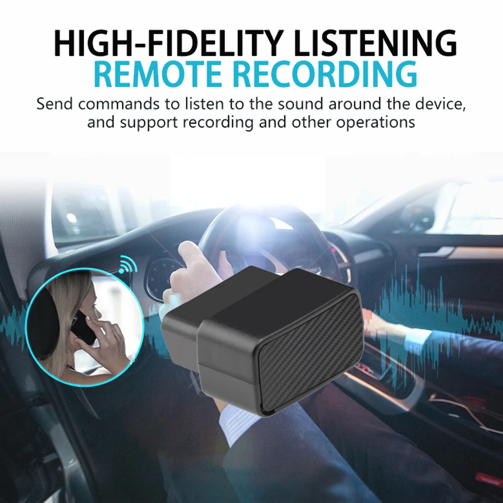 Автомобильный GPS-трекер с интерфейсом OBDII локатор для транспортного средства