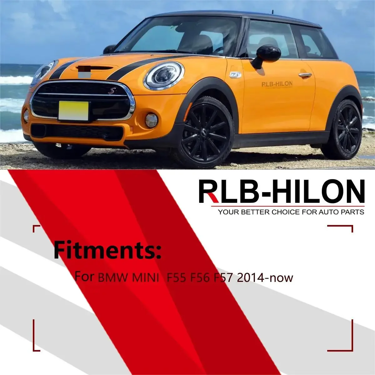 1 пара декоративное кольцо для передней фары BMW Mini Cooper F55 F56 F57 2014-2023