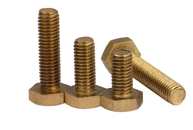 5 шт. M5 медный винт латунный шестигранный болт