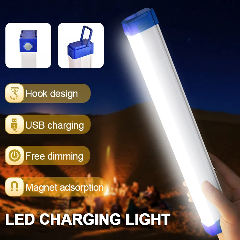 

LED Night Light USB Rechargeable Emergency Lights for Bedroom Room Kitchen Closet Aisle Decor Midnight Lamp