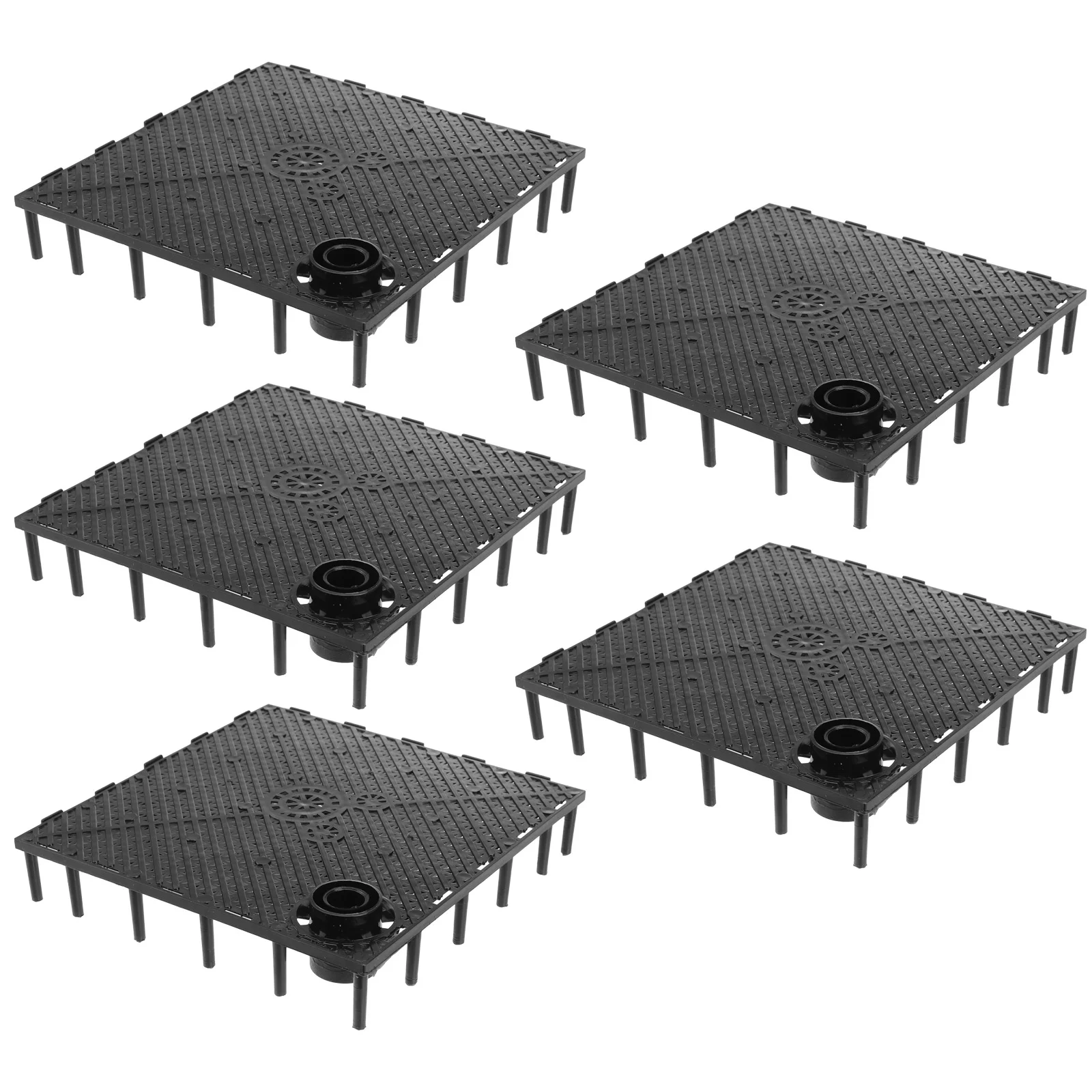 

5 Pcs Accessories Aquarium Plates Plastic Serving Tray Filtering Isolation Board Bottom Divider