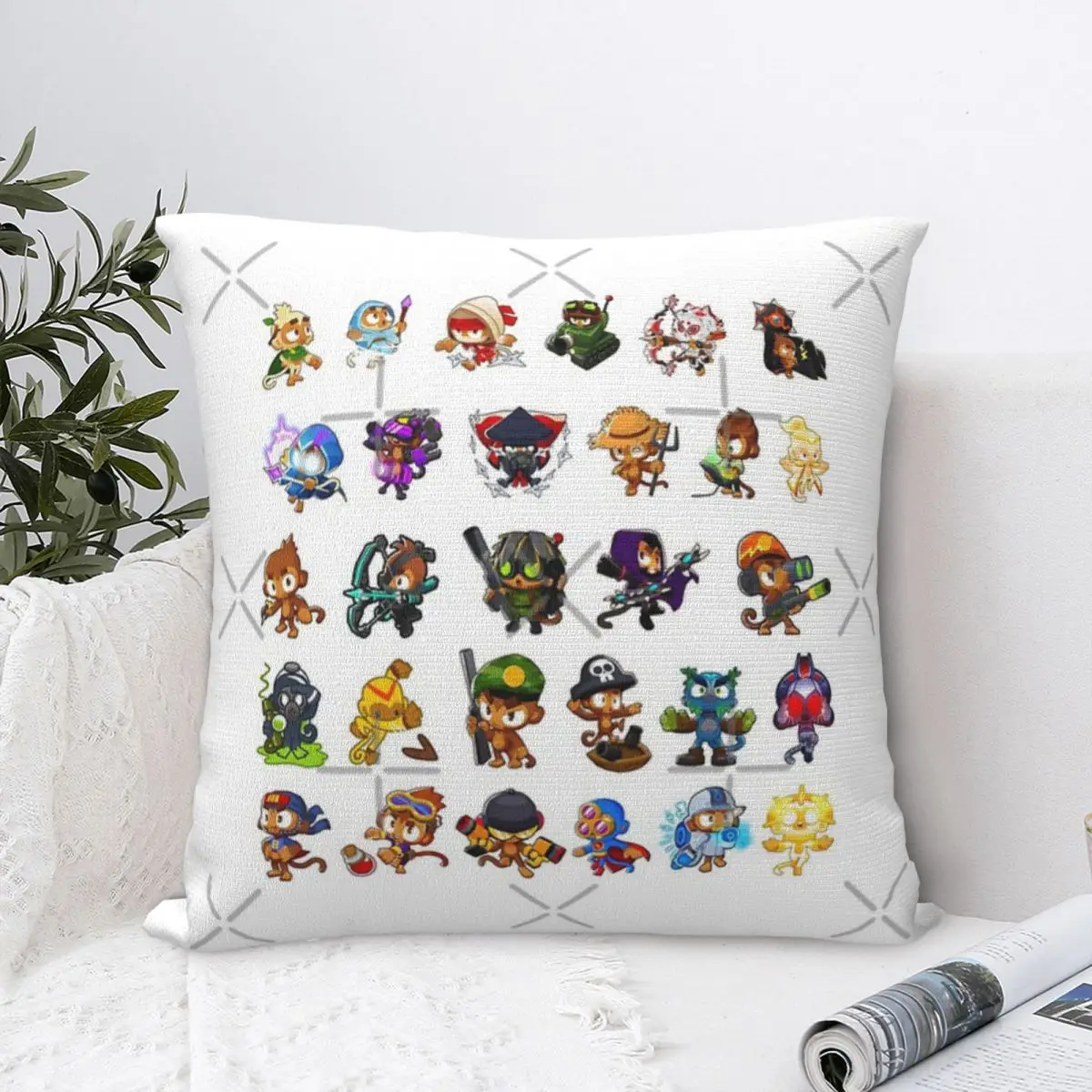 Btd 6 набор для лучших детей наволочка чехол дивана аксессуары домашнего декора