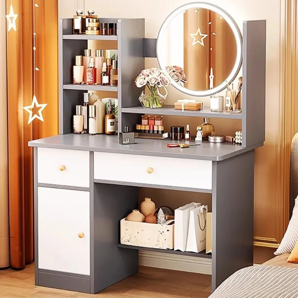Роскошный скандинавский туалетный столик с выдвижным ящиком для спальни