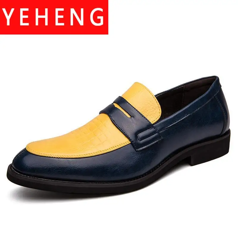 Туфли мужские классические оксфорды кожа плоская подошва заостренный носок