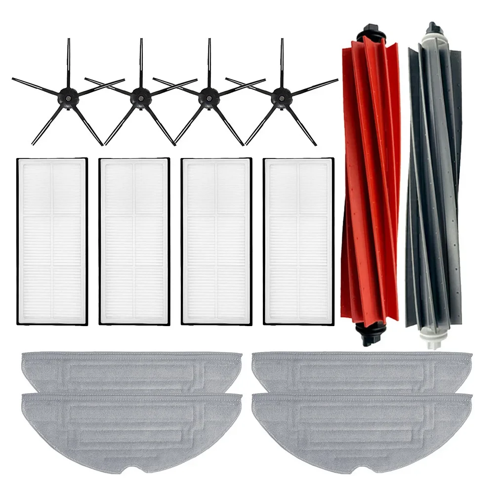 Новая роликовая основная щетка Hepa фильтр боковая Mop для пылесоса Roborock S8 PLUS + Pro Ultra