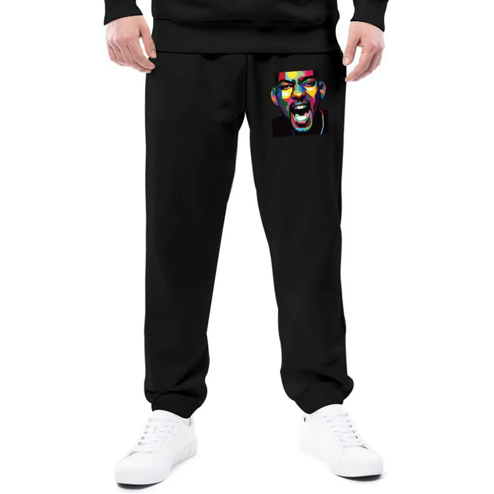 

Потрясающие спортивные брюки Wpap Will Smith, мужские спортивные брюки в стиле бастили, спортивные штаны в стиле Попарт, Осенний домашний костюм б...