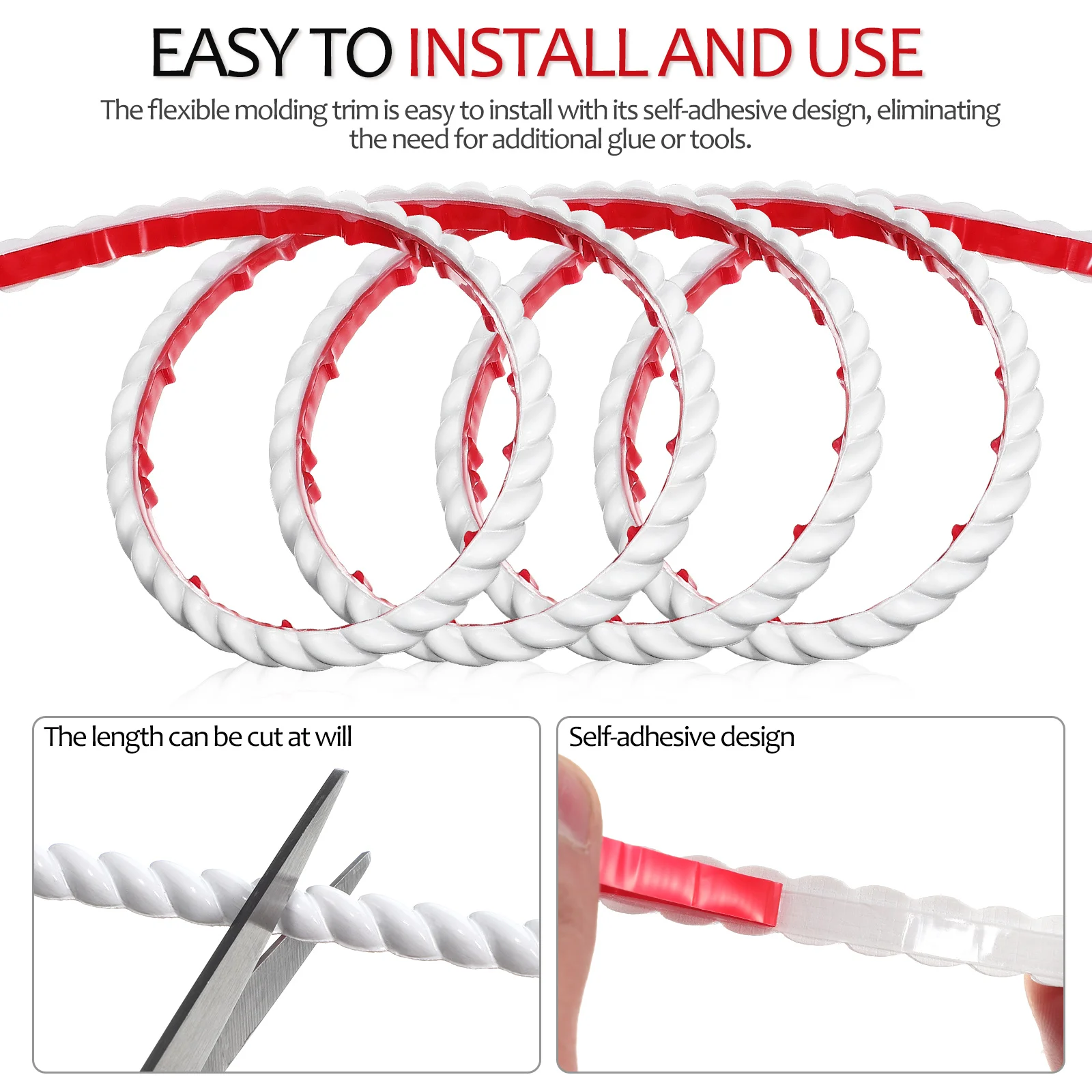 Декоративные мягкие линии из ПВХ гибкая молдинговая отделка настенные обои