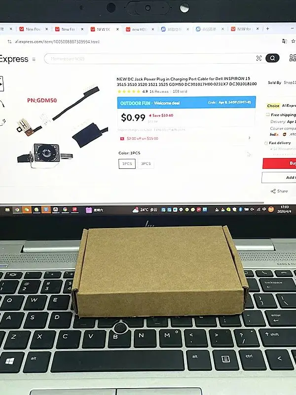 Фото НОВИНКА ДЛЯ Lenovo ThinkPad L15 15,6-дюймовая аудио-USB-плата с кабелем GL5A0 NS-C634 TEST №5