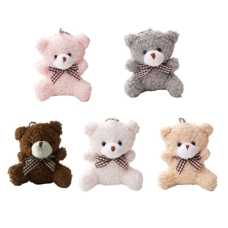 

Little Bear Plush Keychain Lovely Bag Pendant Keyring Backpack Accessory