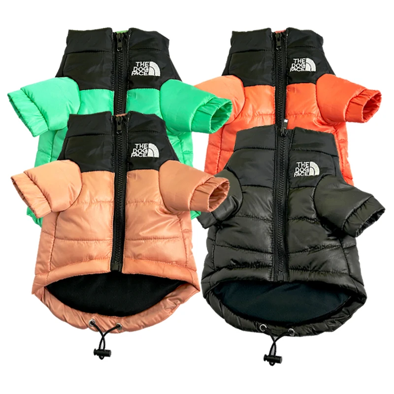 Оптовая продажа теплых одежды для домашних животных ветрозащитных и утолщенных