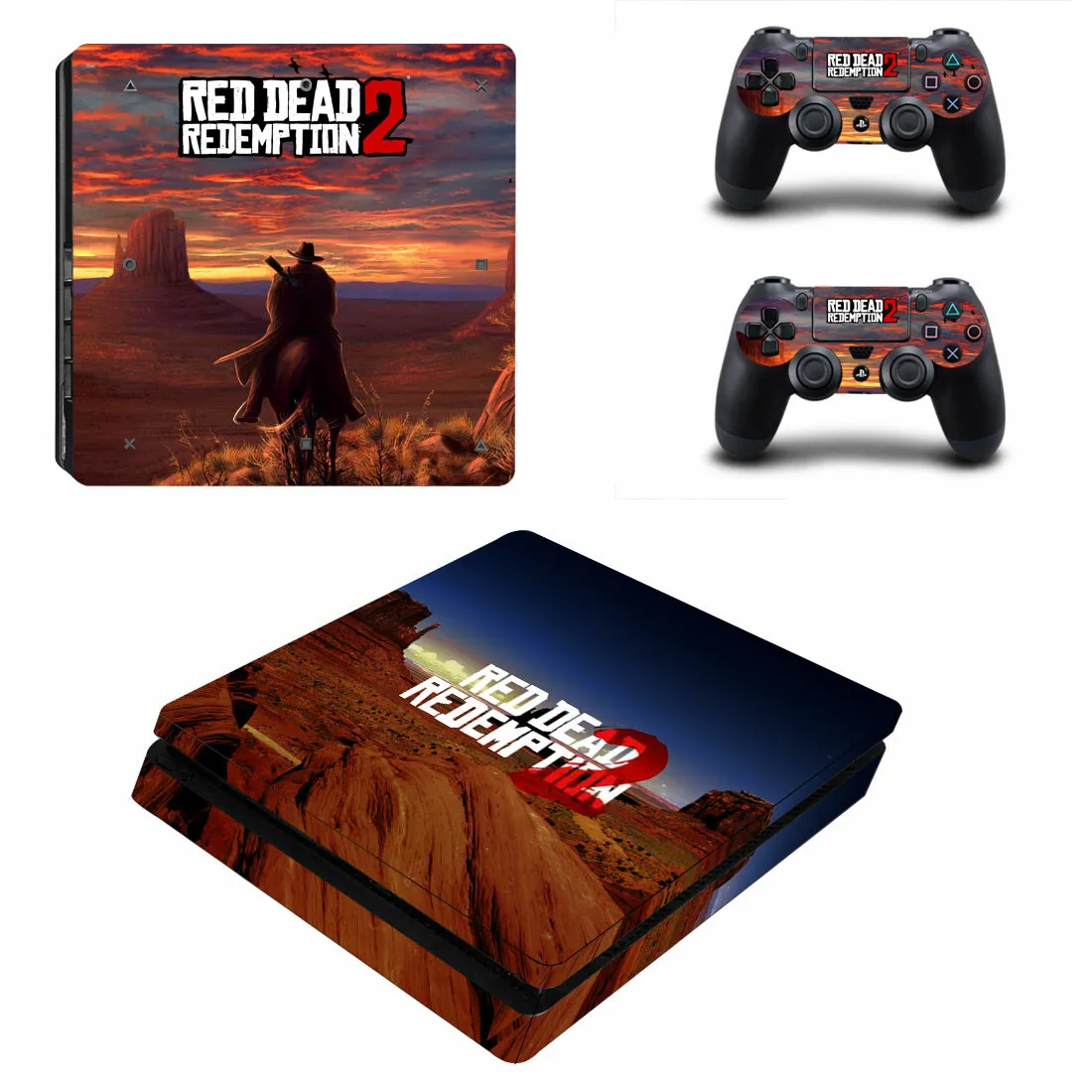 Наклейка Slim Skin для консоли PlayStation 4 и контроллеров
