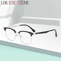 high quality pure titanium glasses frame comfortable large frame glasses customizable prescription data progressive myopia