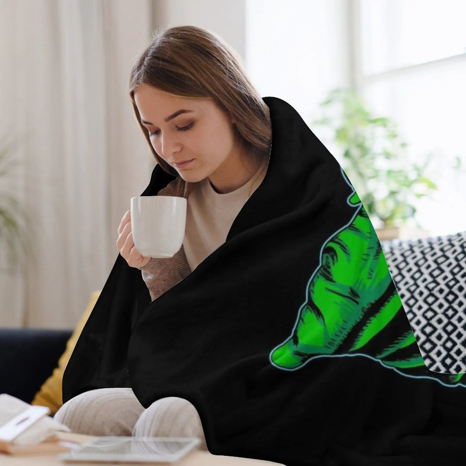 Одеяло Oogie Boogie рождественские подарки на Хэллоуин дизайнерская кровать плед