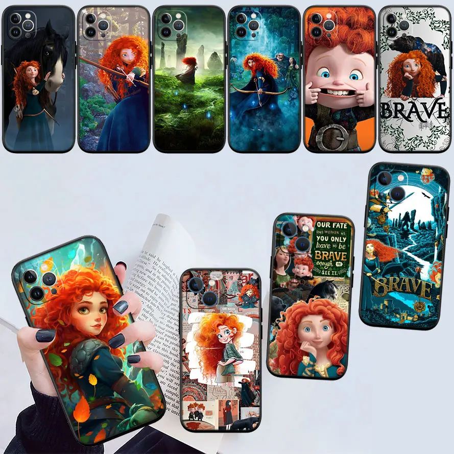 LS12 новый высококачественный чехол для сотовых телефонов Disney Brave iPhone 15 14 13 12 11 Pro Max